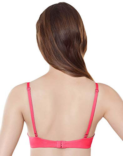 Image of Amante Cotton Heavily Padded Underwire Push-Up Bra