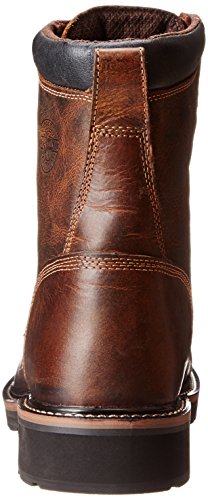 Justin Original Work Men's Stampede, Rugged Tan Steel Toe, 11 EE US3