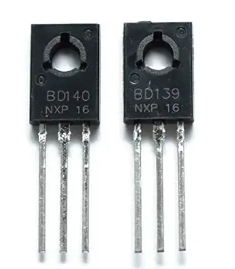 ILT Retail - (20PCS) Transistors Combo BD139 BD140 NPN PNP, 10 Pieces Each