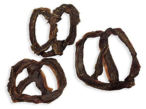 K9 Connoisseur Low to Odor Free Dog Beef Jerky Strips for Dogs Made in USA Grain & Rawhide Free Natural Dog Treats for Large Dogs Aggressive Chewers Also The Best for Medium & Small Breed Dogs 3 Pack