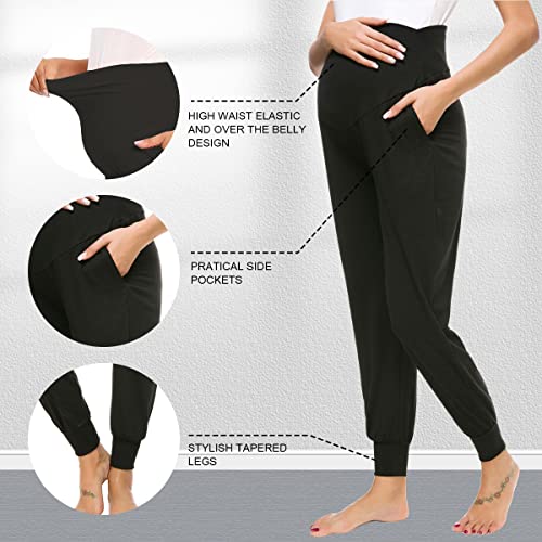 Liu & Qu Maternity Women'S Casual Pants Stretchy Comfortable Lounge Pants thumb #5