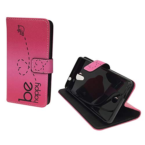 Étui pour Wiko Tommy Écran Protégé Housse Fine Rose Anti-Choc