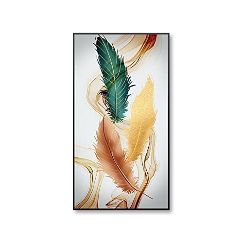 Broderie Diamant Complet Plume 50x120cm contre le stress quotidien