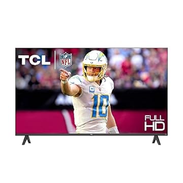 TCL Smart TV LED Classe S3 1080p de 40 polegadas com Fire TV (modelo 40S350F, modelo 2023), Alexa integrada, compatibilidade Apple AirPlay, streaming FHD TV, preto