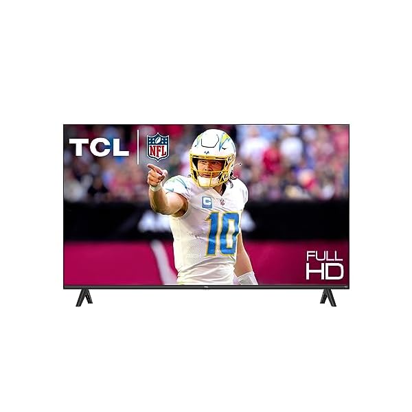 TCL 40-Inch Class S3 1080p LED Smart TV with Fire TV (40S350F, 2023 Model), Alexa Built-in, Apple AirPlay Compatibility, Streaming FHD Television,Black