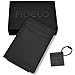 Fidelo Minimalist Wallet For Men - Slim Card Holder Wallet With a Powerful Magnetic Money Clip & RFID Blocking. This Pocket Clip Wallet is Made Out Of Full Grain Genuine Leather - Crazy Horse Black