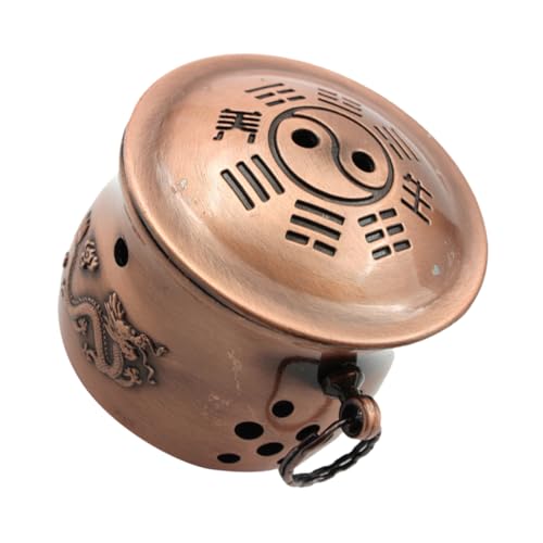 Caja metálica portátil para moxibustión, recipiente para calor, suministro de moxibustión miniatura 1