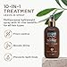 Argan Magic 10 in 1 Hair Treatment & Stylizing Multipurpose Leave in Spray for all Hair Types | Made in USA | Paraben Free | Cruelty Free (8 oz)