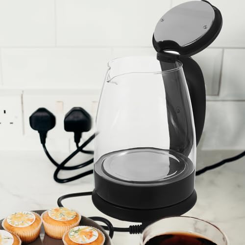 Hervidor eléctrico MAGICLULU capacidad grande 1.8L negro miniatura 5