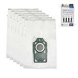Riccar R10 HEPA Vacuum Cleaner Bags, Charcoal-Infused SupraLite Series Green, Six Bags Included, RLHC-6