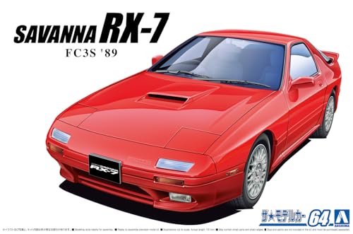 Mazda FC3S Savanna RX-7 ’89 modelo escala 1:24 miniatura 4