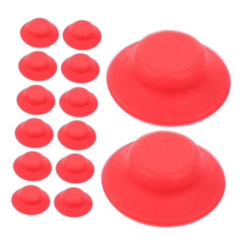 FUNOMOCYA 20Pcs Airtight Silicone Seal Gaskets Reusable Leak Replacement Seals for Swing Top Bottles for Home Brewing and Cover Design