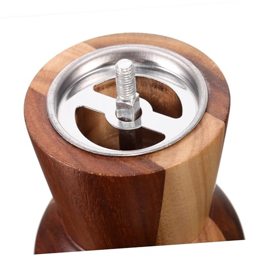Moulin à poivre manuel compact en acier inoxydable pour cuisine et barbecue