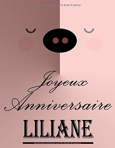 Joyeux Anniversaire Liliane Cahier De Dessins Carnet De Croquis Personnalise Format Extra Large 550 Pages A Remplir De Croquis Unique Mignon Cadeau D Anniversaire Pour Filles Personnalises Joyeux Anniversaire Liliane Cahier De Dessins Carnet De Croquis Personnalise Format Extra Large 550 Pages A Remplir De Croquis Unique Mignon Cadeau D Anniversaire Pour Filles Personnalises