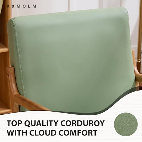 Sillón Plegable Faux Leather Verde Menta miniatura 4