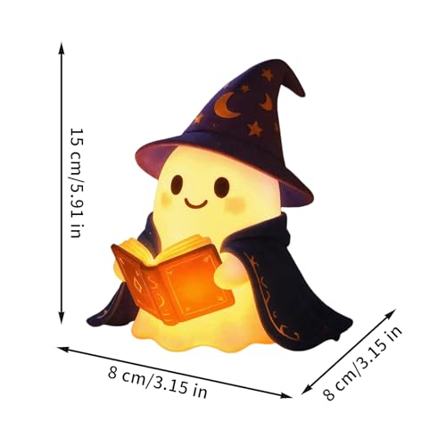 Lampe ghost Halloween LED décorative pour chambre enfant et bureau - 5