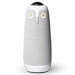 Meeting Owl Pro - 360-Degree, 1080p HD Smart Video Conference Camera, Microphone, and Speaker (Automatic Speaker Focus & Smart Zooming and Noise Equalising) - Works with Zoom, MS Teams, Slack and more