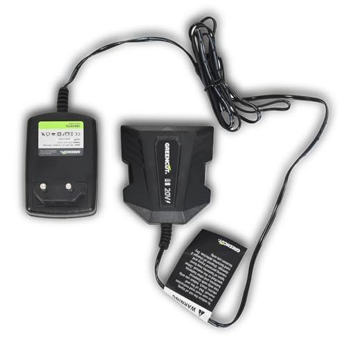 GREENCUT CBD2015L - Cargador para baterías de Litio Herramientas jardinería 20V/40V