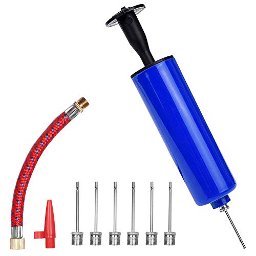 Katesid Portable Air Pump Inflation Kits Nozzle Needle Adapter for Balloons Car Bikes Tire Sports Ball