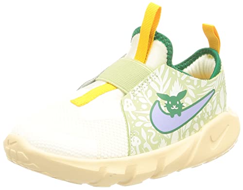 Nike Flex Runner 2 Lil Sneaker, Summit White Light Thistle Honeydew, 21 EU