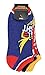 Bioworld My Hero Academia Socks Adult All Might Themed Designs 5 Pack Mix and Match No Show Ankle Socks
