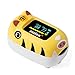 Pulox PO-230 Pulsoximeter für Kinder, mit Klebemuster, Messung von Sauerstoffsättigung und Herzfrequenz, Kinderpulsoximeter mit One-Touch Bedienung