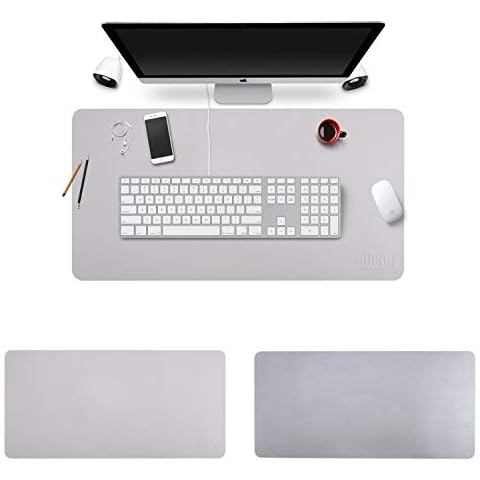 BUBM PU Leather Waterproof Mouse Pad Mat Cover