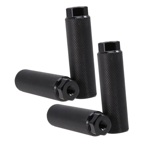 Toddmomy Universal Bike Pegs 4pcs Aluminum Alloy Cycling Pegs Bike Supplies Anti-Slip Sturdy for