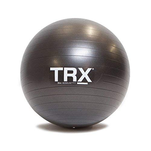 TRX Training Stability Ball, Made with Durable, No-Slip Vinyl, 65cm dia.