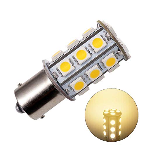 Grv Ba15S 1156 1141 High Bright Rv Car Led Bulb 24-5050Smd Dc 12V Warm White Pack Of 6 #TOP2