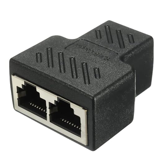 Computer Interconnector UBRONIK rj45 connector Coupler Cat7/Cat6/Cat5e Ethernet Network lan ...