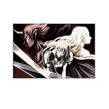 SDFGH Anime Claymore Poster Decorative Painting Canvas Wall Art Living Room Posters Gifts Bedroom Painting 20x30inch(50x75cm)