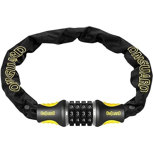 Chaîne antivol ONGUARD 8016 Beast 14 mm maillon hexagonal pour moto scooter