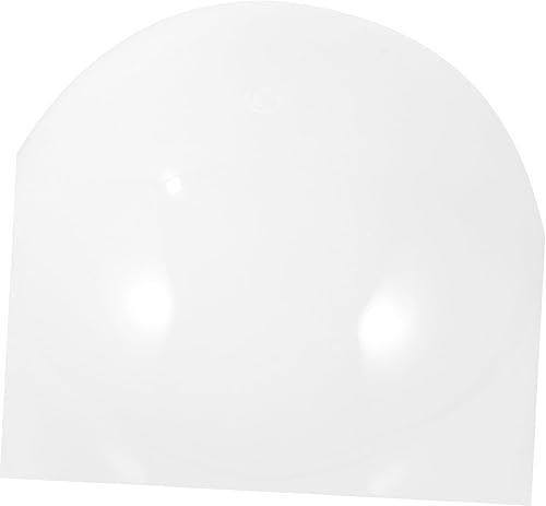 Miniatura 3 de Lámpara de pared blanca para jardín, globo de repuesto, pantalla de plástico para exteriores, lámpara de poste para exteriores, pantalla de piso,