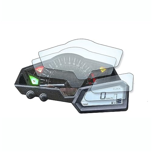 Protection groupe rayure moto Kawasaki Ninja 300 film tableau bord
