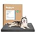 BEDSURE waschbares Hundebett Grosse Hunde - 135x91x10cm Hundekissen flauschig Hundematte waschbar Hundematratze in dunkelgrau für große Hunde