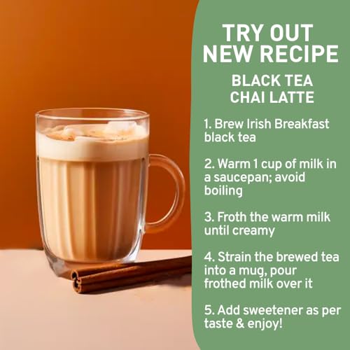 image for HANDPICK, Irish Breakfast Black Tea Bags (100 Count) Gluten-Free, Non-