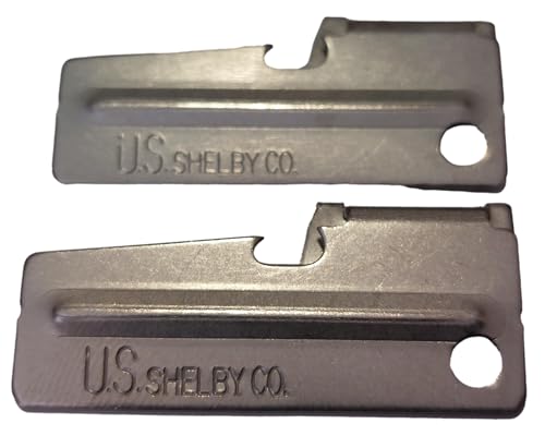 Best Glide ASE's U.S. SHELBY CO. Military Style Can Openers P-38 (2 pack)