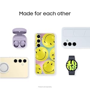 SAMSUNG Galaxy S24+ Plus Cell Phone, 256GB AI Smartphone, Unlocked Android, 50MP Camera, Fastest Processor, Long Battery Life, US Version 2024, Amber Yellow 6 41m3rmJlCRL. SS300