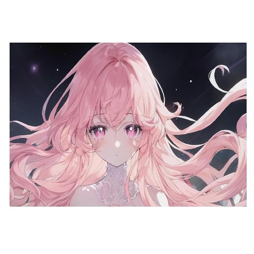 Póster de niña en lienzo de 50x70 cm para decorar con arte y estilo tu sala de estar