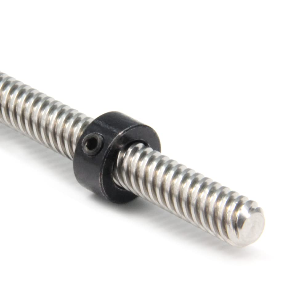 Review Zeberoxyz 10PCS/Pack Black 8mm Shaft Lock Collar T8 Lead Screw