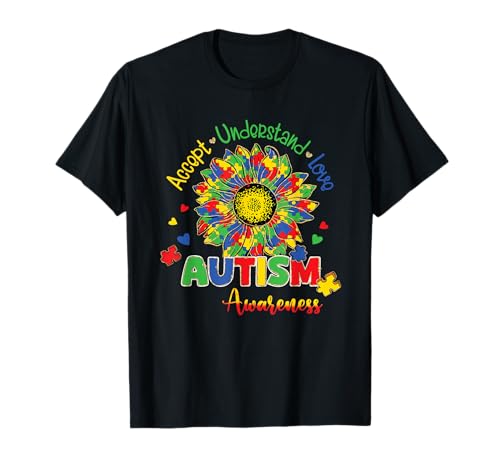 Conciencia sobre el autismo Entender Niños autistas Autismo Papá Mamás Camiseta