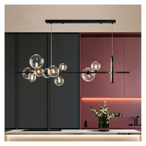 Genérico Iluminación Colgante, Lámpara de lujo REVEN, lámpara Circular cristal for techo, Hardware 2025, cadena ajustable for Villa, luminaria for sala estar(White,GREEN_AC 90-240V)