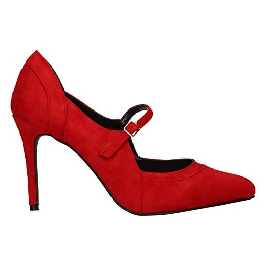 MARIA MARE - Zapatos Tacon Fino para Mujer Color: Rojo Talla: 40