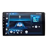 CENTRAL MULTIMÍDIA ANDROID 13, OCTA-CORE, 6/128GB, TELA QLED 9' FULL TOUCH, SLIM, USB, SD, AUX, BLUETOOTH, ESPELHA ANDROID E IOS, CARPLAY E ANDROID AUTO COM OU SEM FIO