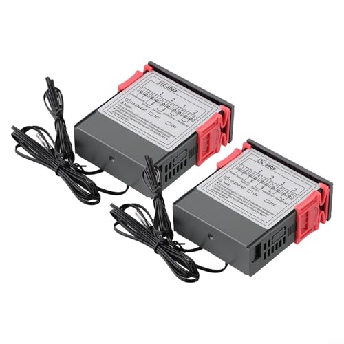 2 termostatos de control de temperatura digital CA 110 V-220 V para calefacción y refrigeración
