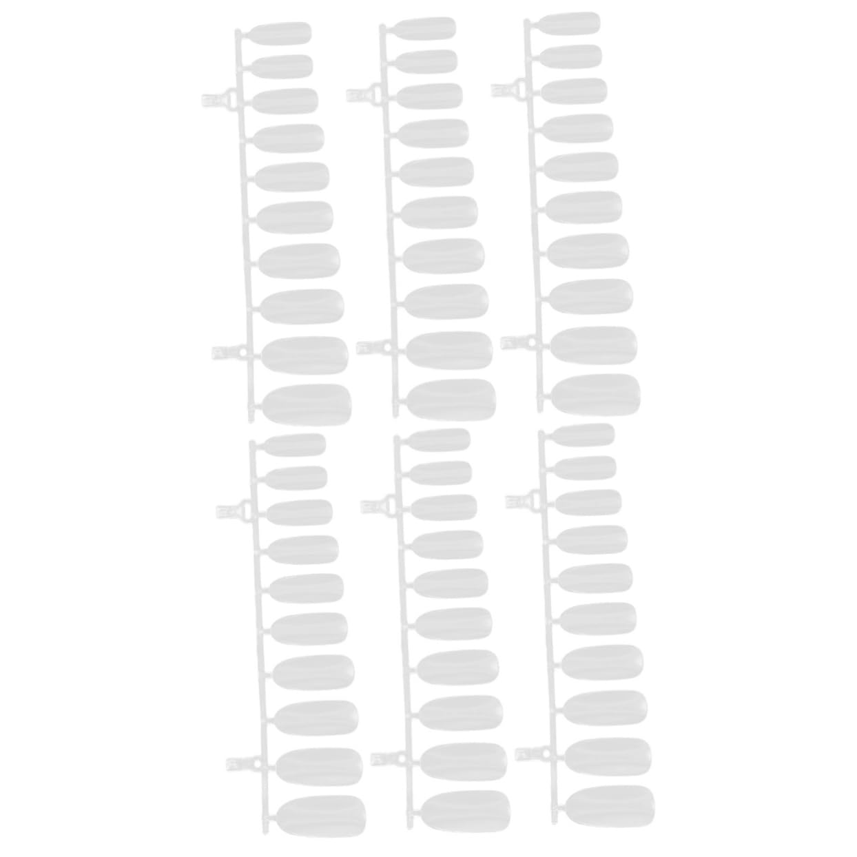 minkissy 600pezzi Unghie Finte Ultra Sottile Per Nail Art Di Unghie Artificiali Con Superficie Opaca Facili Da Applicare e Personalizzare Per Saloni e Fai Da Te