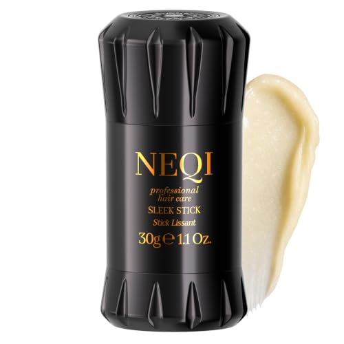 NEQI Stick Coiffant Anti-Mèches Rebelles & Frisottis, Wax Stick 30g