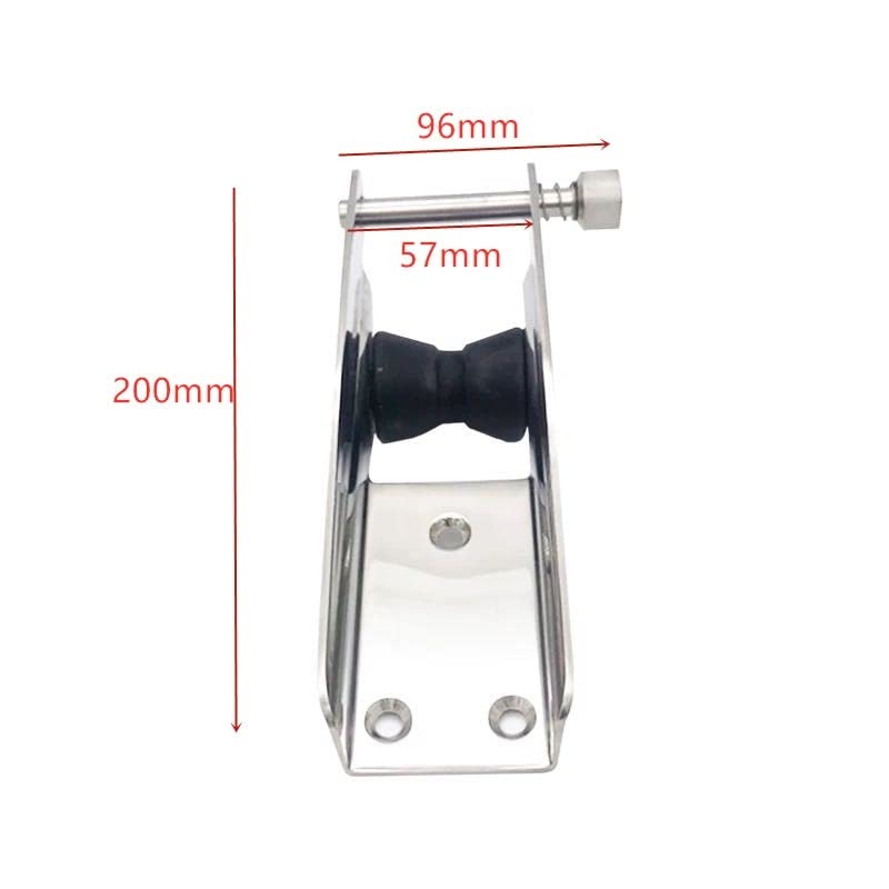 Aurorad Acciaio Inossidabile 316 Rullo di Ancora Proprio - Barca Fissa/Marine 7-3/4 "Accessori for Barche Marine