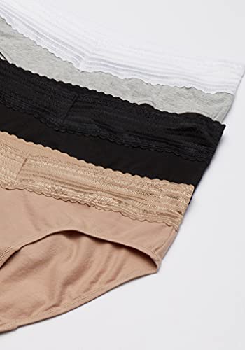 Image of Warner's womens Blissful Benefits No Muffin 3 Pack Hipster Panties